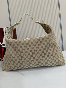 GG original canvas brera large crossbody bag A00B49 sand