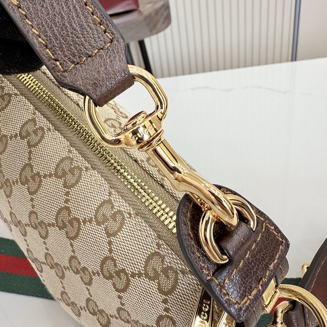 GG original canvas brera small crossbody bag 871595 sand
