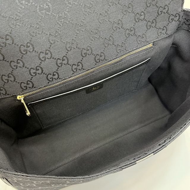 GG original canvas paparazzo large top handle bag 875019 black