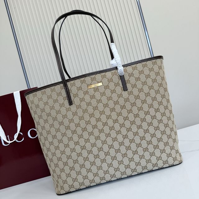 GG original canvas tribeca large tote bag 874745 sand