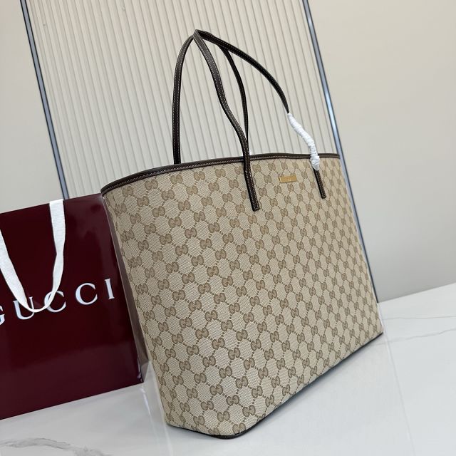 GG original canvas tribeca large tote bag 874745 sand