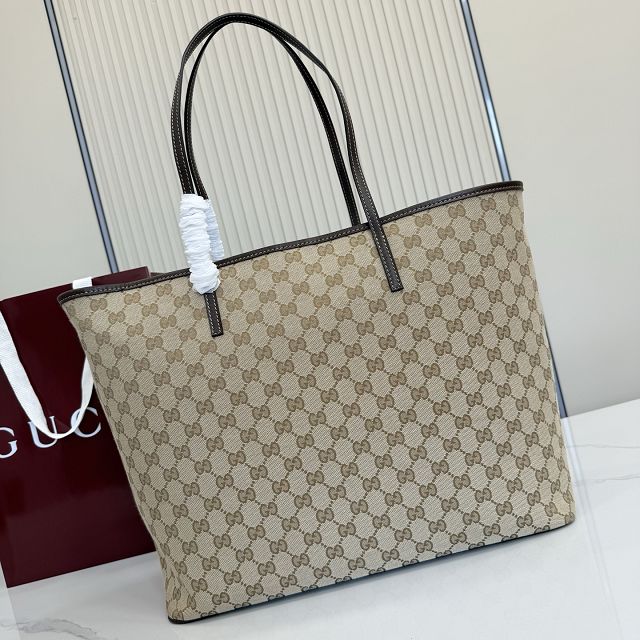 GG original canvas tribeca large tote bag 874745 sand