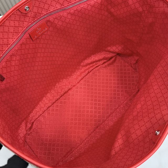 GG original canvas tribeca large tote bag A0034D sand&red