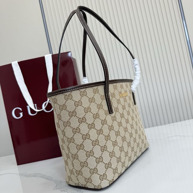 GG original canvas tribeca small tote bag 875236 sand