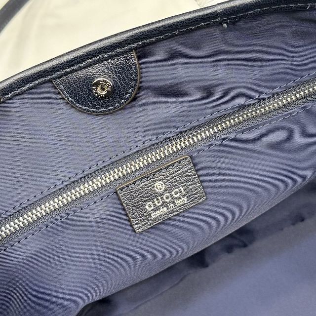 GG original denim tribeca small tote bag 875236 blue 