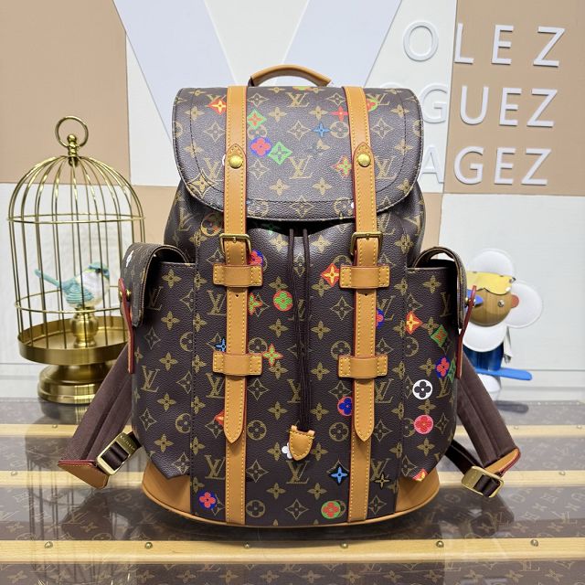 Louis vuitton original monogram canvas christopher backpack MM M3B183