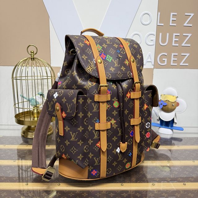 Louis vuitton original monogram canvas christopher backpack MM M3B183