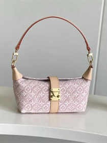 Louis vuitton monogram embleme pochette mia M2A382 pink