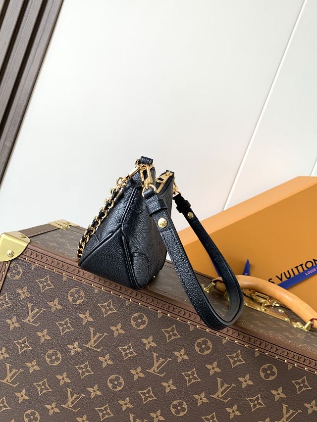 Louis vuitton original calfskin nano boulogne bag M28427 black