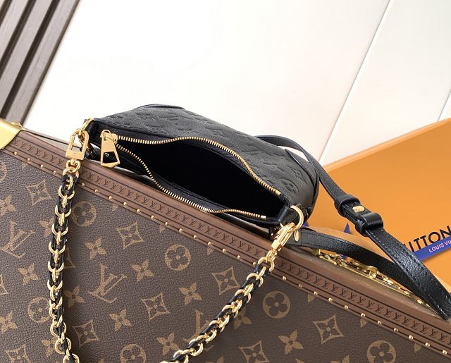 Louis vuitton original calfskin nano boulogne bag M28427 black