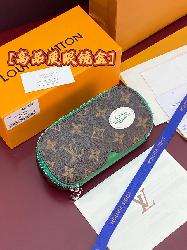 Louis vuitton original canvas sunglasses pouch GM GI0633