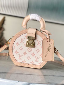 Louis vuitton original monogram canvas boite chapeau PM M27961 white