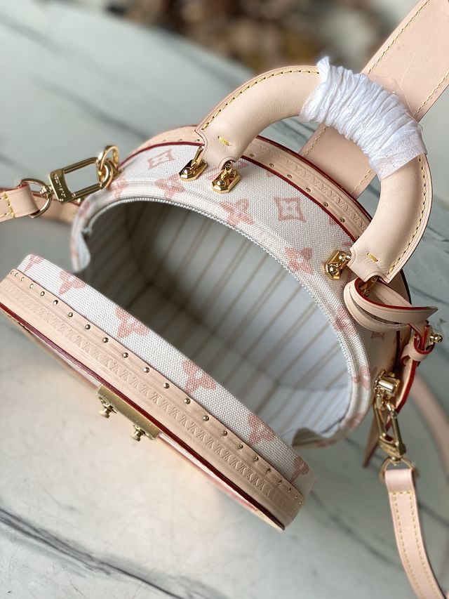 Louis vuitton original monogram canvas boite chapeau PM M27961 white