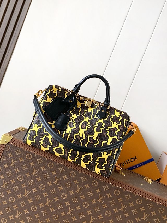 Louis vuitton original monogram canvas speedy soft 30 M15105