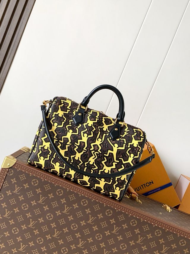 Louis vuitton original monogram canvas speedy soft 30 M15105