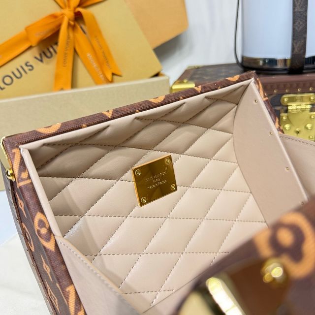Louis vuitton original monogram canvas speedy trunk 20 M29470 