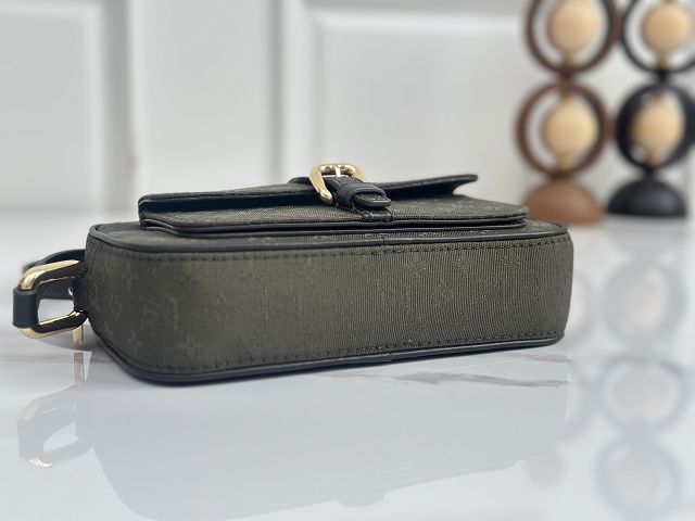 Louis vuitton original monogram denim camera bag M92218 green