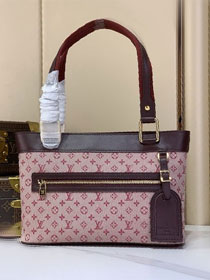Louis vuitton original monogram denim lucille M92680 bordeaux