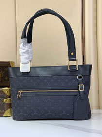 Louis vuitton original monogram denim lucille M92680 dark blue