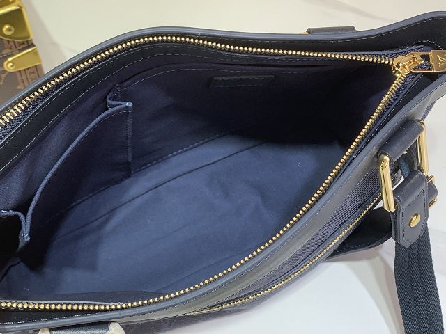 Louis vuitton original monogram denim lucille M92680 dark blue