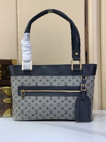 Louis vuitton original monogram denim lucille M92680 grey