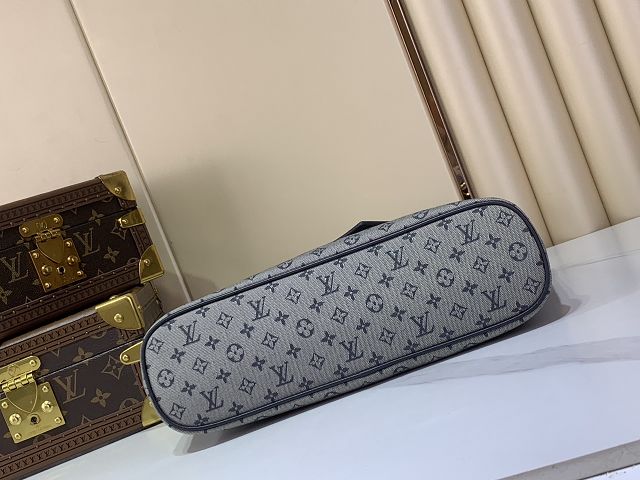 Louis vuitton original monogram denim lucille M92680 grey