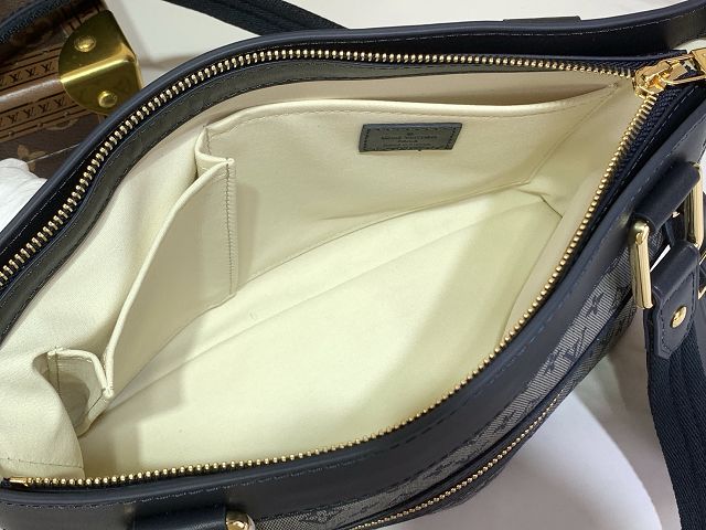 Louis vuitton original monogram denim lucille M92680 grey