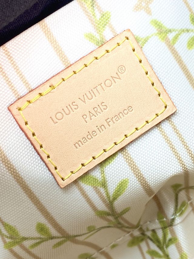 Louis vuitton original monogram embleme felicie pochette M29471 yellow