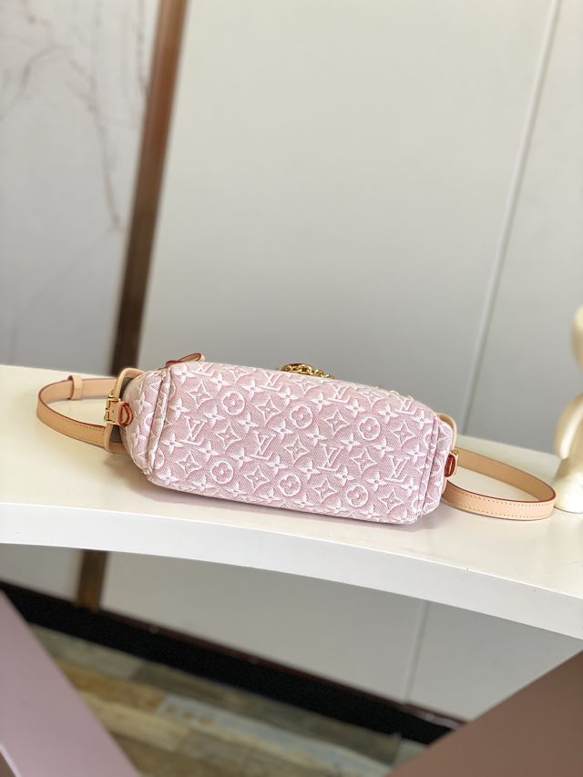 Louis vuitton original monogram embleme odyssee handbag M29974 pink
