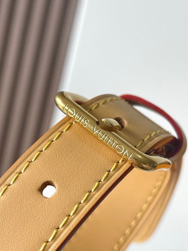 Louis vuitton original monogram grid canvas keepall 25 M29296 yellow