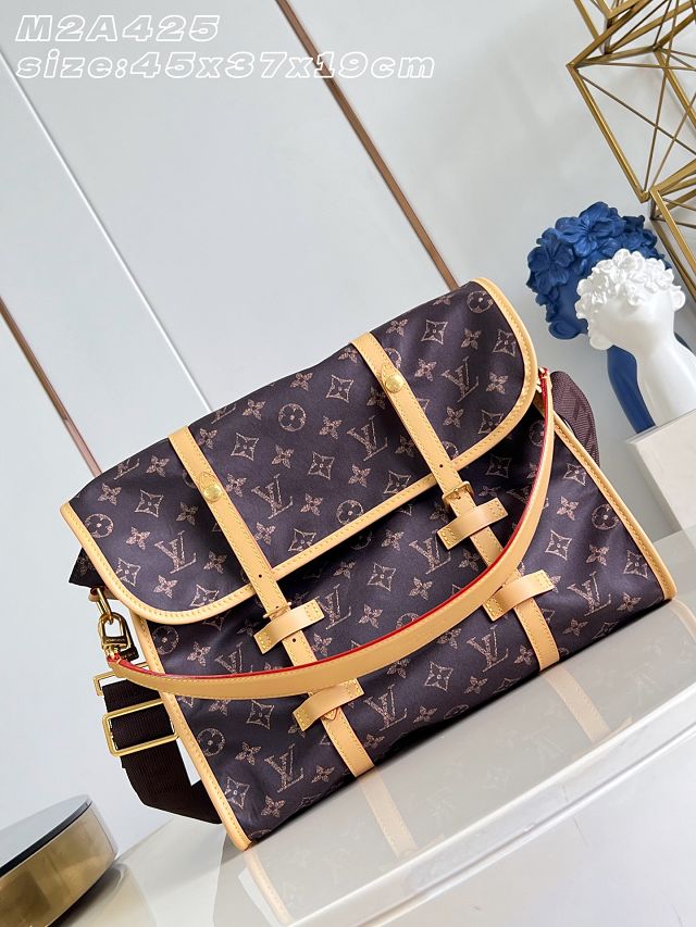 Louis vuitton original monogram silk jet lag bag M2A425