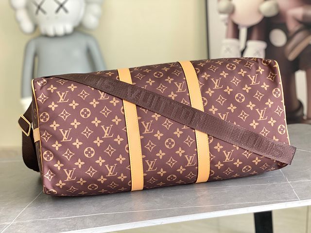 Louis vuitton original monogram silk keepall 50 M2A497 