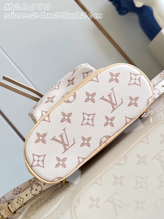 Louis vuitton original monogram dune montsouris mini backpack M2A079
