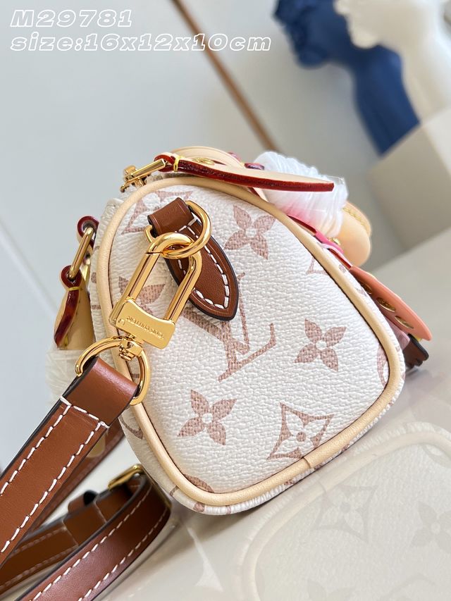 Louis vuitton original monogram dune nano speedy M29781