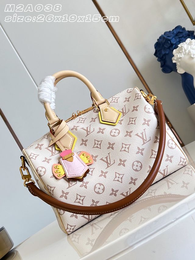 Louis vuitton original monogram dune speedy 25 M2A038