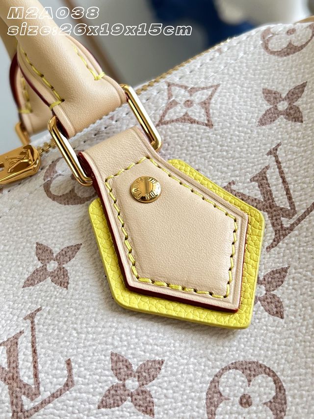 Louis vuitton original monogram dune speedy 25 M2A038