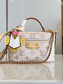 Louis vuitton original monogram dune vanity chain pouch M29782