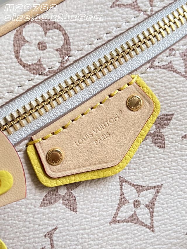 Louis vuitton original monogram dune vanity chain pouch M29782