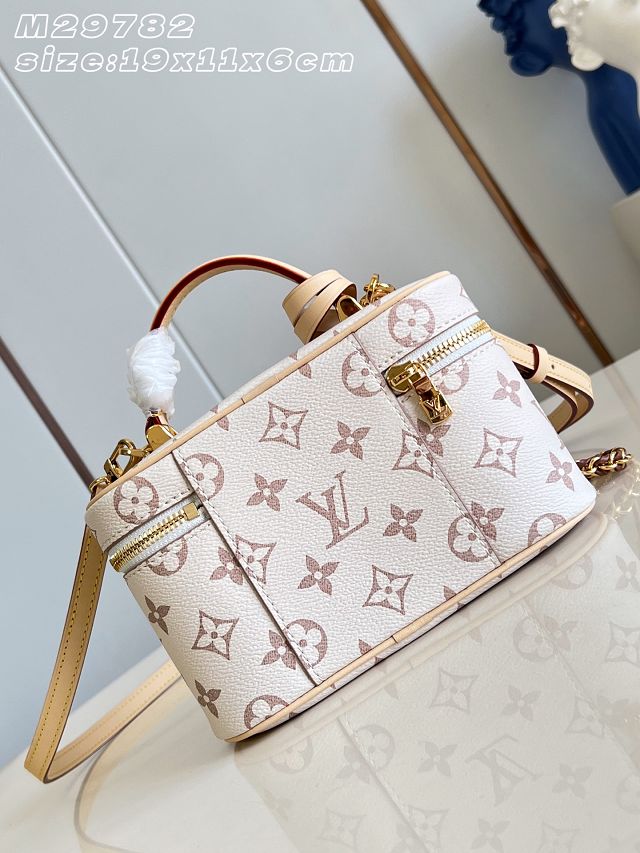 Louis vuitton original monogram dune vanity chain pouch M29782