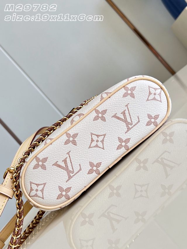 Louis vuitton original monogram dune vanity chain pouch M29782