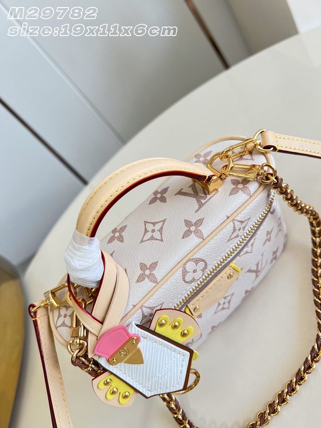 Louis vuitton original monogram dune vanity chain pouch M29782
