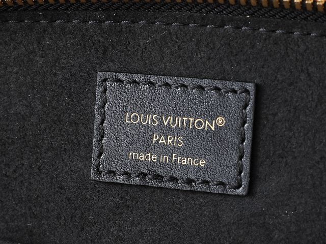 Louis vuitton original monogram ink alma BB handbag M3A843 black