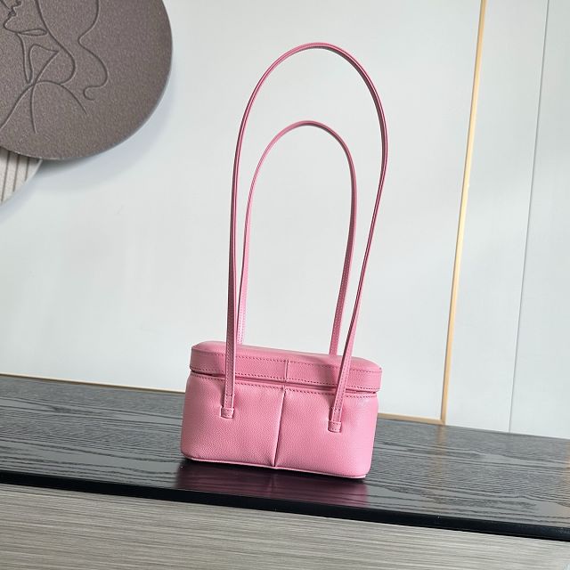 CC grained calfskin small vanity AP5067 pink