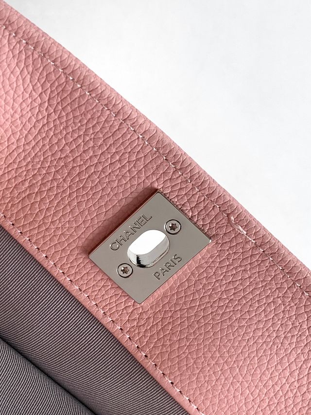 CC grained calfskin medium tote bag AS2157 pink