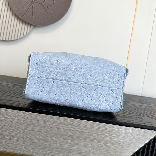 CC grained calfskin 25 small handbag AS5293 light blue