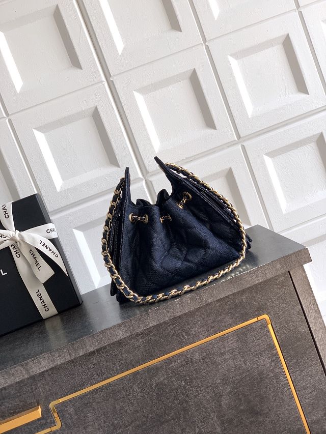 CC denim 25 mini handbag AS5631 black