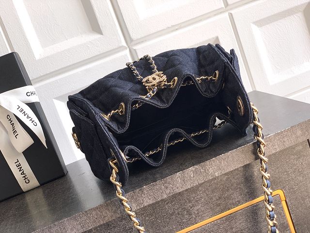 CC denim 25 mini handbag AS5631 black