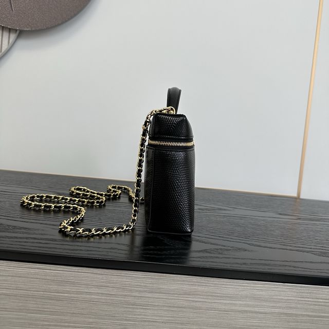 CC lizard calfskin vanity with chain AP5195 