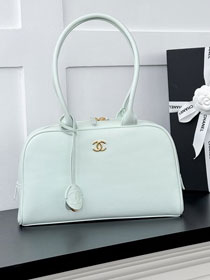 CC calfskin medium bowling bag AS6580 light green