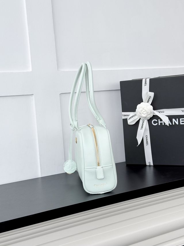 CC calfskin medium bowling bag AS6580 light green